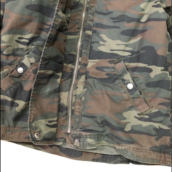 American Eagle Camouflage LOVE jacket/coat M So stylish&Fun! Tons of compliments - Picture 12 of 15
